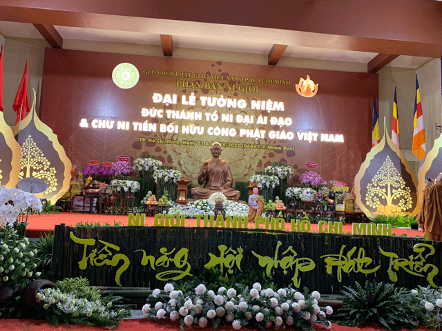 Phân ban Ni giới Bình Định dự lễ tưởng niệm Đức Thánh Tổ Ni